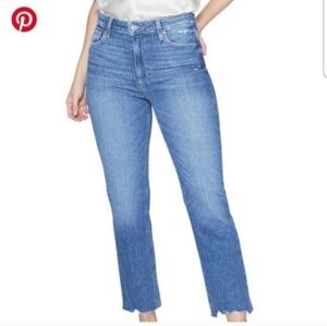 PAIGE Sarah Straight Crop Jeans Size 26